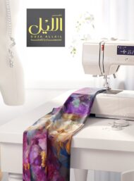 Petal flower style with purple,white colors - Image 7