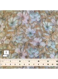 Petal flower style with brown,green colors - Image 5