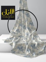 Palm nature style with blue,white colors - Image 2