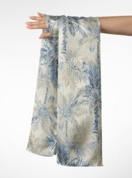 Palm nature style with blue,white colors - Image 3