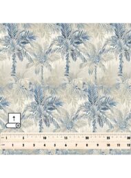 Palm nature style with blue,white colors - Image 5
