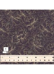 Bloom flower style with brown,grey colors - Image 5