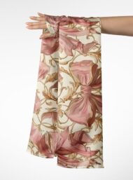 Ribbon flower style with pink,white colors - Image 3