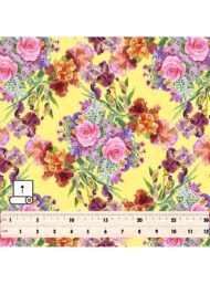 Rose flower style with pink,green colors - Image 5