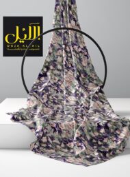 Petal flower style with pink,green colors - Image 2