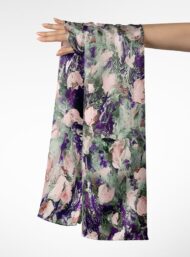 Petal flower style with pink,green colors - Image 3