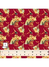 Fan flower style with red,yellow colors - Image 5