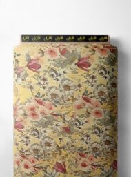 Petal flower style with pink,yellow colors