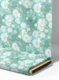 Petal flower style with white,green colors - Image 4