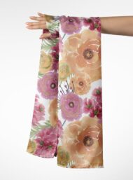 Bloom flower style with pink,yellow colors - Image 3