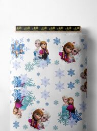 Snowflake others style with blue,white colors