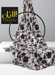 Bloom flower style with black,white colors - Image 2