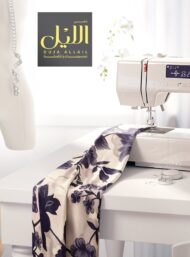 Bloom flower style with black,white colors - Image 7