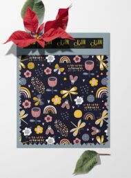 Rainbow flower style with pink,yellow colors - Image 6