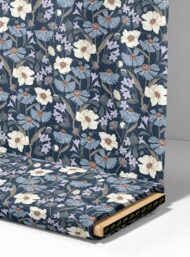 Petal flower style with blue,white colors - Image 4