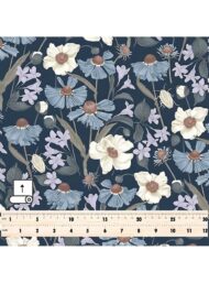 Petal flower style with blue,white colors - Image 5