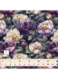 Petal flower style with purple,white colors - Image 5