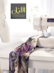 Petal flower style with purple,white colors - Image 7