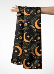 Moon nature style with black,orange colors - Image 3