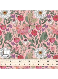 Petal flower style with pink,green colors - Image 5