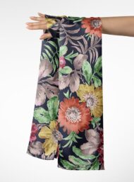 Bloom flower style with green,pink colors - Image 3