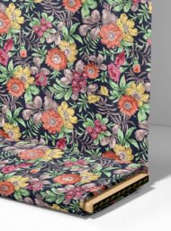 Bloom flower style with green,pink colors - Image 4