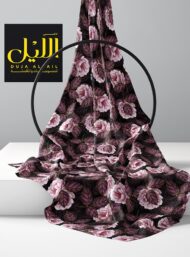 Leaf flower style with pink,green colors - Image 2