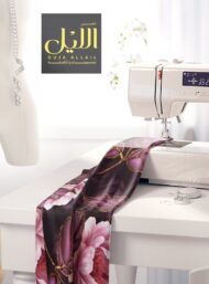 Leaf flower style with pink,green colors - Image 7