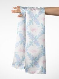 Leaf flower style with pink,blue colors - Image 3