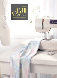 Leaf flower style with pink,blue colors - Image 7