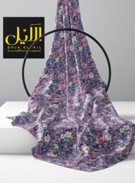 Bloom flower style with purple,green colors - Image 2