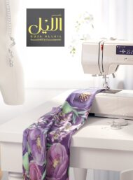 Bloom flower style with purple,green colors - Image 7