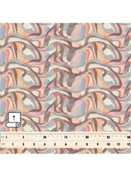 Flow abstract style with brown,pink colors - Image 5