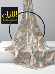 Petal flower style with pink,green colors - Image 2