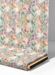 Petal flower style with pink,green colors - Image 4