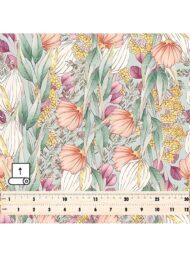 Petal flower style with pink,green colors - Image 5