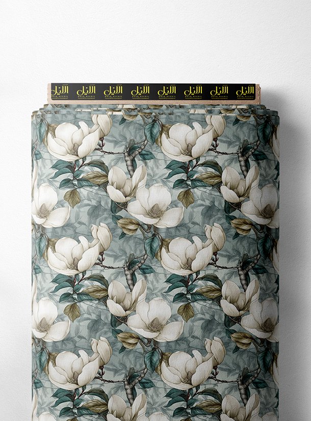 LAI01-2435_1.jpg Petal flower style with white,grey colors - Image 1