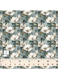 Petal flower style with white,grey colors - Image 5