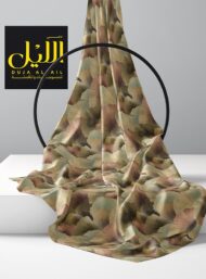 Leaf flower style with brown,green colors - Image 2