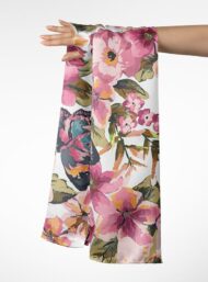 Butterfly flower style with pink,green colors - Image 3