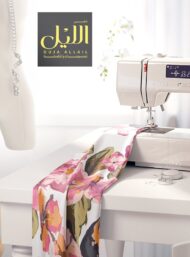 Butterfly flower style with pink,green colors - Image 7