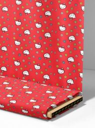 Cat flower style with red,white colors - Image 4