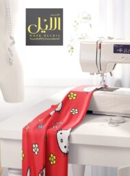 Cat flower style with red,white colors - Image 7