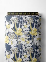 Petal flower style with white,yellow colors