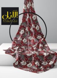 Petal flower style with red,white colors - Image 2