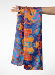 Color abstract style with blue,pink colors - Image 3