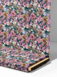 Petal flower style with pink,green colors - Image 4