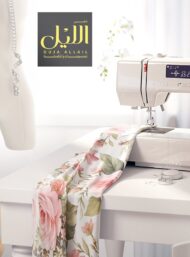 Rose flower style with pink,green colors - Image 7