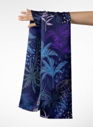 Leaf nature style with blue,green colors - Image 3