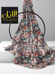 Petal flower style with pink,green colors - Image 2